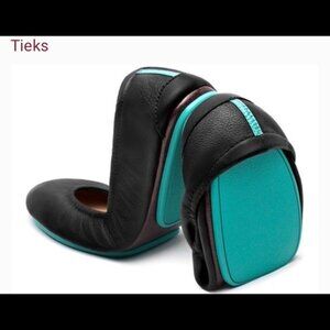 Tieks black matte ballerina flats